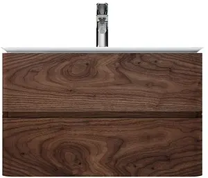 Тумба-умывальник подвесная Am.Pm Sensation 80 орех M30FHX0802NF+M30WPC0801WG Тумба-умывальник подвесная Am.Pm Sensation 80 орех M30FHX0802NF+M30WPC0801WG, 3