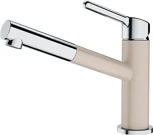 Смеситель для кухни с выдвижным изливом Franke Orbit сахара/хром 115.0623.059 Смеситель для кухни с выдвижным изливом Franke Orbit сахара/хром 115.0623.059, 1