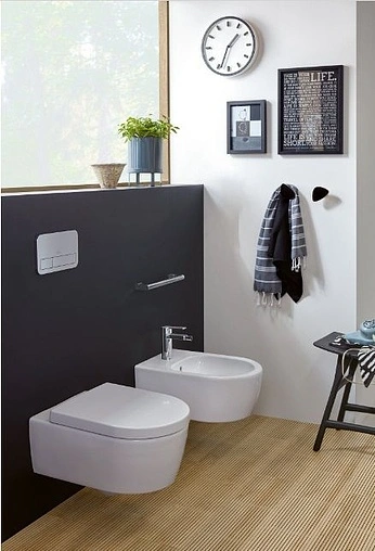 Клавиша смыва для унитаза Villeroy&amp;Boch ViConnect 92249069 хром матовый