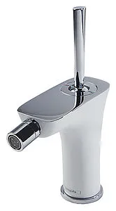 Смеситель для биде Hansgrohe PuraVida белый/хром 15270400, 3
