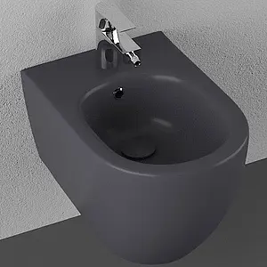 Биде подвесное ISVEA Infinity антрацит 10NF41001SV-2C Биде подвесное ISVEA Infinity антрацит 10NF41001SV-2C, 3