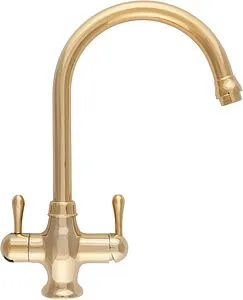 Смеситель для кухни с подключением к фильтру Atoll NKD0312BG-L золото ATOFCM201, 1