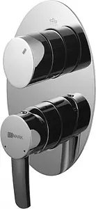 Смеситель для ванны скрытого монтажа Lemark Atlantiss хром LM3227C Смеситель для ванны скрытого монтажа Lemark Atlantiss хром LM3227C, 1