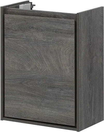 Тумба-умывальник подвесная Aquanet Милан 45 дуб рошелье 00339964+00281657