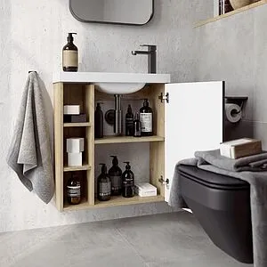 Фасад для тумбы Aqwella Alba 60 белый матовый ALB0706WM Фасад для тумбы Aqwella Alba 60 белый матовый ALB0706WM, 5