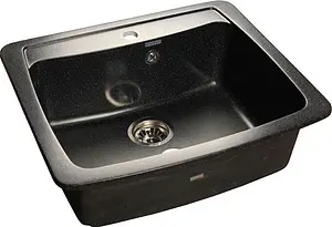 Мойка кухонная GranFest Standart S-605 черный Мойка кухонная GranFest Standart S-605 черный, 1