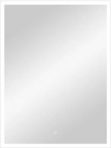Зеркало с подсветкой Continent Frame White Led 60x80 с подогревом белый ЗЛП1138
