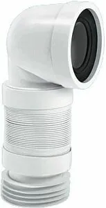 Гофра для унитаза Mc Alpine 90° 260-540мм MRWC-F11R Гофра для унитаза Mc Alpine 90° 260-540мм MRWC-F11R, 1