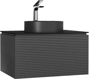 Тумба под умывальник подвесная Jorno Stone 80 антрацит Stn.01.80/P/A/JR Тумба под умывальник подвесная Jorno Stone 80 антрацит Stn.01.80/P/A/JR, 2