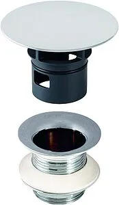 Выпуск без перекрытия для раковины без перелива Geberit хром 152.080.21.1 Выпуск без перекрытия для раковины без перелива Geberit хром 152.080.21.1, 1