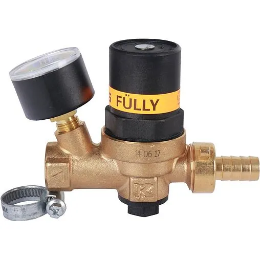 Клапан подпиточный с манометром ½&quot; Meibes M59092