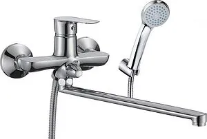 Смеситель для ванны с длинным изливом Osgard Amungen хром 82223 Смеситель для ванны с длинным изливом Osgard Amungen хром 82223, 1
