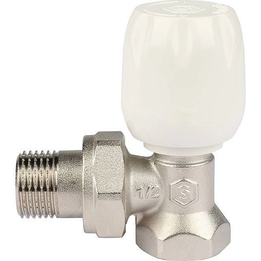 Вентиль регулирующий угловой ½&quot; в/н Stout SVRS-1152-000015