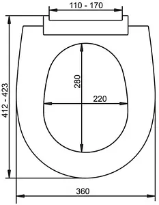 Крышка-сиденье для унитаза с микролифтом IDDIS PP Seat Cover белый NE01PS0i31, 2