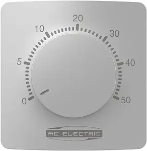 Терморегулятор AC Electric белый ACTR-16 Терморегулятор AC Electric белый ACTR-16, 1