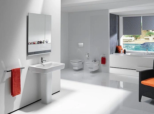 Биде подвесное Roca Dama Senso белый 357515000