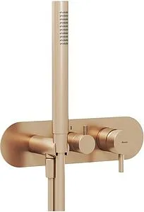 Смеситель для душа скрытого монтажа Ravak Espirit розовое золото X070356, 1