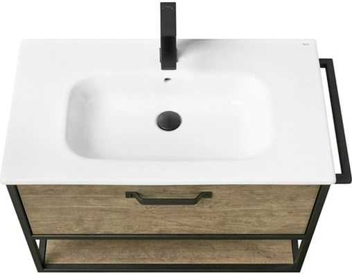 Тумба под умывальник подвесная Aquaton Лофт Фабрик 80 дуб кантри 1A242401LTDY0