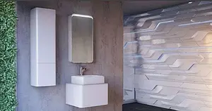 Шкаф-зеркало Raval Pure 46 белый Pur.03.46/W Шкаф-зеркало Raval Pure 46 белый Pur.03.46/W, 5