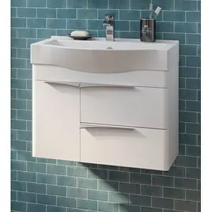 Тумба-умывальник подвесная Aquaton Беверли 65 белый 1A2353K0BV010 Тумба-умывальник подвесная Aquaton Беверли 65 белый 1A2353K0BV010, 3