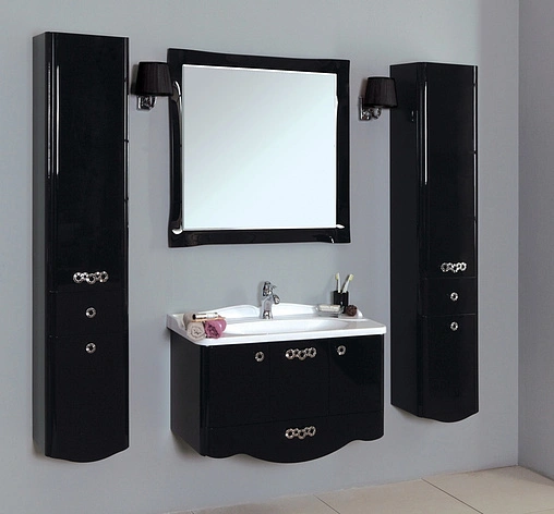 Светильник Aquaton Венеция хром/чёрный 1AX015SVXX000