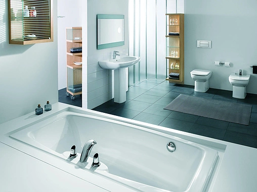 Унитаз-компакт Roca Dama Senso Compacto белый 342518000+34151B000