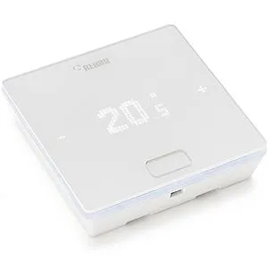 Проводной комнатный терморегулятор 24В Rehau Nea Smart 2.0 HBW белый 13280041003, 1