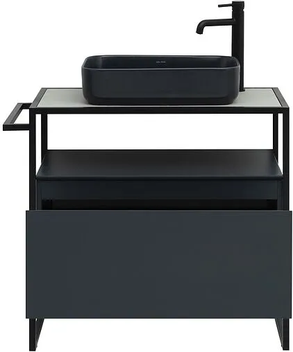 Тумба-умывальник напольная Allen Brau Priority 80 антрацит 1.31002.AM+