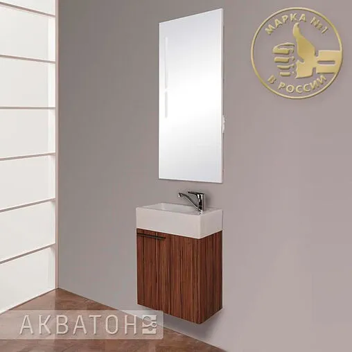 Зеркало с подсветкой Aquaton Эклипс 45 1A129002EK010