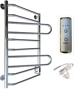 Полотенцесушитель электрический лесенка Тругор Пэк сп 18 80*50 NEXT прав 32 мм полированная сталь Полотенцесушитель электрический лесенка Тругор Пэк сп 18 80*50 NEXT прав 32 мм полированная сталь, 3