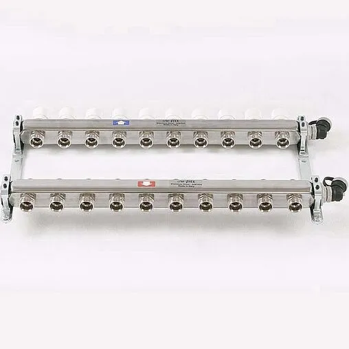 Группа коллекторная распределительная 10 отводов 1&quot;в/в x ¾&quot;ек Uni-fitt 451I4310