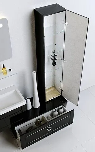 Комод напольный Aqwella Infinity 80 белый Inf.03.08