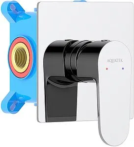 Смеситель для душа скрытого монтажа Aquatek Оберон хром AQ1266CR Смеситель для душа скрытого монтажа Aquatek Оберон хром AQ1266CR, 1