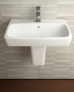 Раковина VitrA Metropole 80 белый 5663B003-0001 Раковина VitrA Metropole 80 белый 5663B003-0001, 5