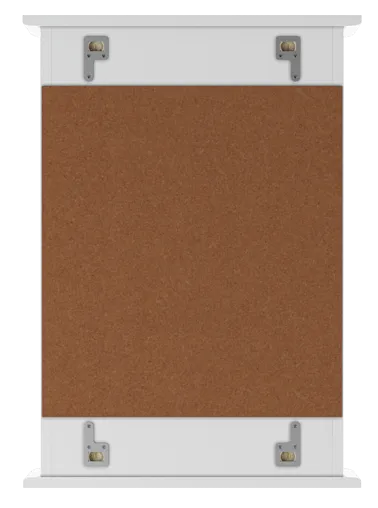 Шкаф-зеркало Айсберг Милана 50 белый DA1062HZ