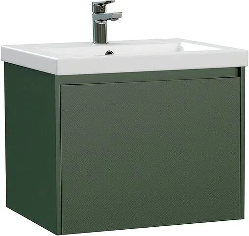 Тумба под умывальник подвесная Cersanit Grande 60 зеленый 64302
