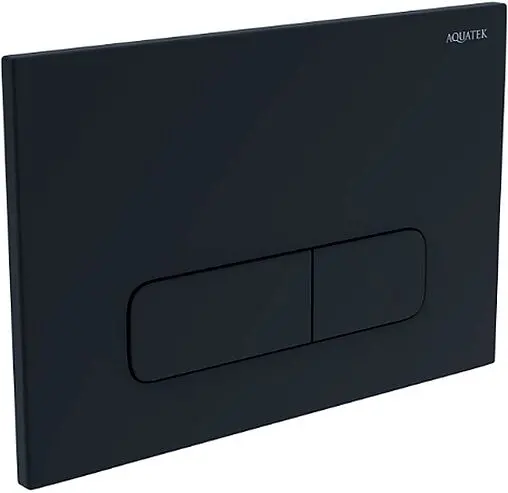 Комплект 5 в 1 Aquatek Вега cmp-017 SET с кнопкой KDI-0000017 черный матовый