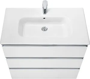 Тумба-умывальник подвесная Roca Gap 80 белый глянец A857406806+ Тумба-умывальник подвесная Roca Gap 80 белый глянец A857406806+, 3