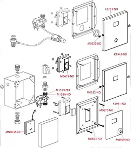 Автоматическое устройство смыва для писсуара с возможностью мануального смыва (от сети 12V) металл AlcaPlast нержавеющая сталь ASP4-KT Автоматическое устройство смыва для писсуара с возможностью мануального смыва (от сети 12V) металл AlcaPlast нержавеющая сталь ASP4-KT, 4