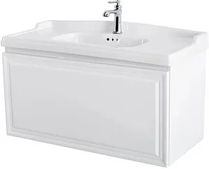 Тумба-умывальник подвесная Cezares Giufileo 100 Bianco Lucido GIUBILEO-1000-1C-SO-BL+CZR-ELT-100-LVB, 3