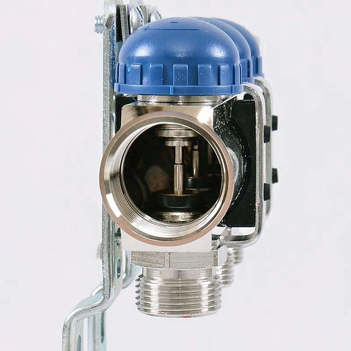 Группа коллекторная без расходомеров 3 отвода 1&quot;в/в x ¾&quot;ек Uni-fitt 441E4303