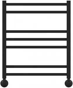 Полотенцесушитель водяной лесенка Lemark Unit П7 500x600 черный матовый LM45607BL Полотенцесушитель водяной лесенка Lemark Unit П7 500x600 черный матовый LM45607BL, 3