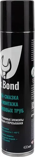 Смазка-азрозоль для монтажа труб 400мл/180г Mr.Bond QuickSPACER 907 4090700400 Смазка-азрозоль для монтажа труб 400мл/180г Mr.Bond QuickSPACER 907 4090700400