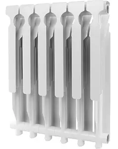 Радиатор алюминиевый 6 секций Rommer Plus 500 RAL-3210-050006, 2