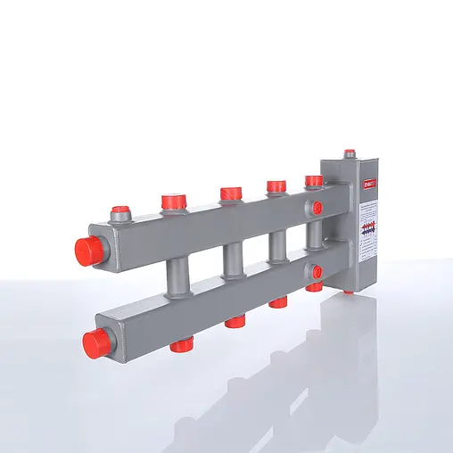 Распределительный коллектор 5 контуров с гидрострелкой 1¼&quot;н x 1&quot;н Valtec VTc.100.SH.070605