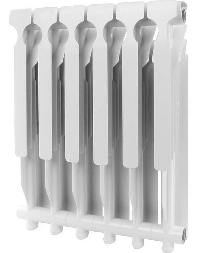 Радиатор алюминиевый 6 секций Rommer Plus 500 RAL-3210-050006