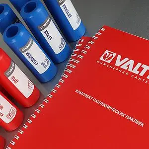 Комплект маркировочных наклеек &quot;Сантехнические наклейки&quot; Valtec NVTPBC, 4