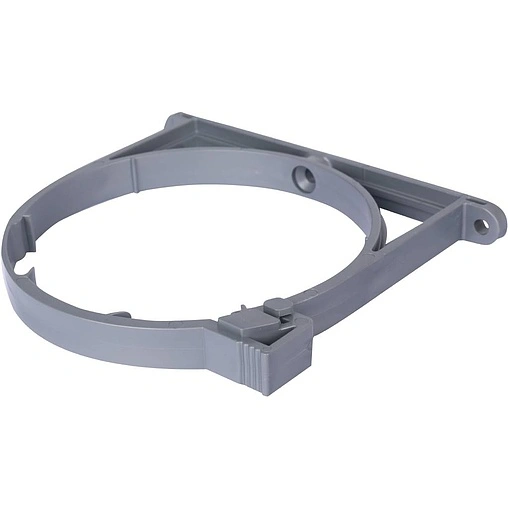 Клипса с защелкой D=110мм серый Sinikon KPP.110