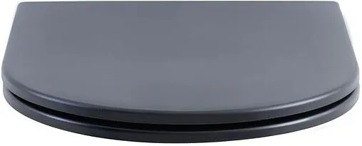 Крышка-сиденье для унитаза с микролифтом Aquanet Lake-BW smartfix soft-clos черный матовый 00316466 Крышка-сиденье для унитаза с микролифтом Aquanet Lake-BW smartfix soft-clos черный матовый 00316466