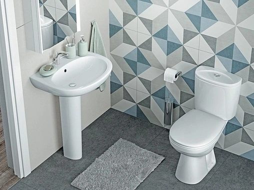 Унитаз-компакт Santek Анимо белый 1WH110038